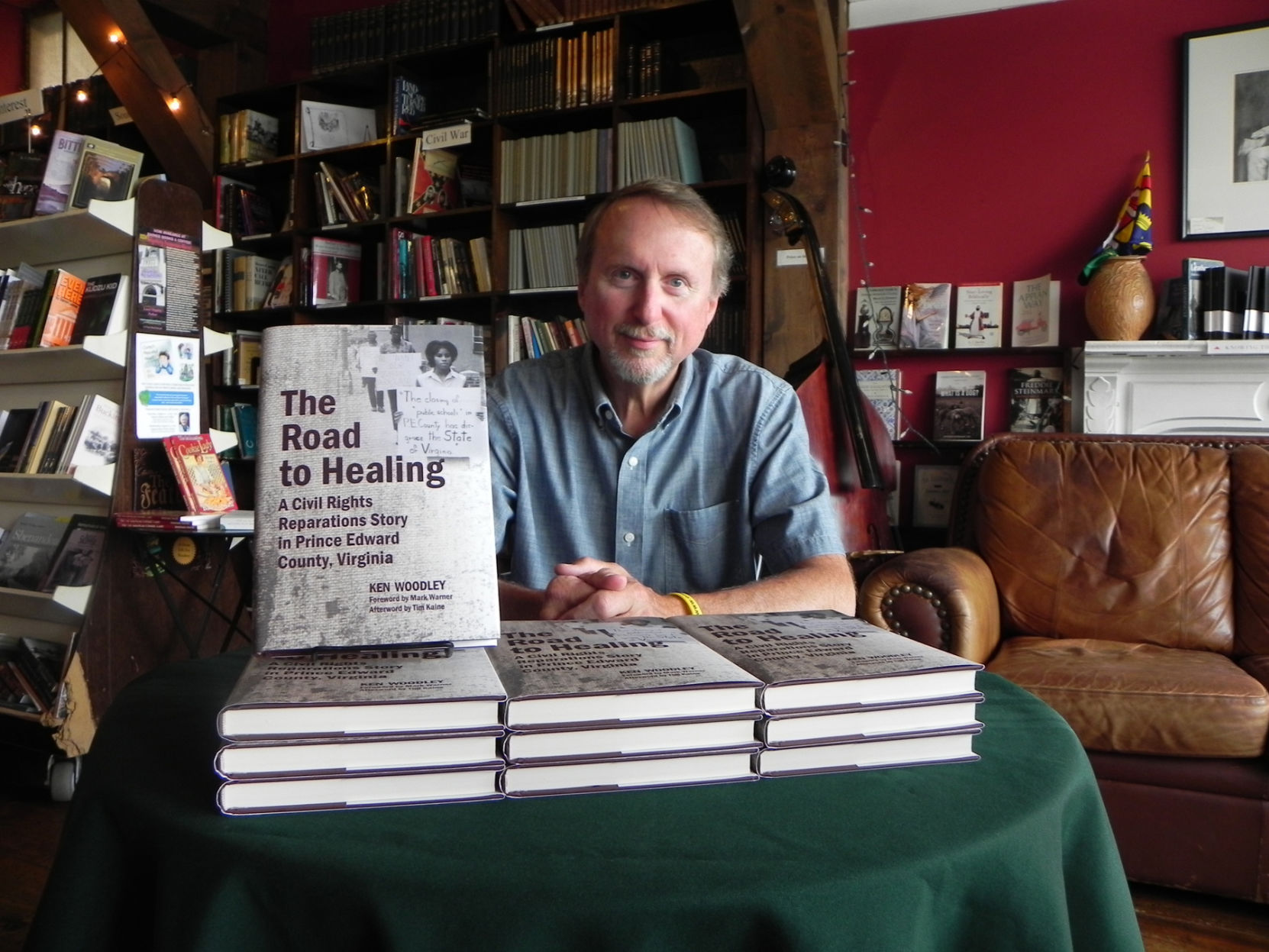 Author holds book signing